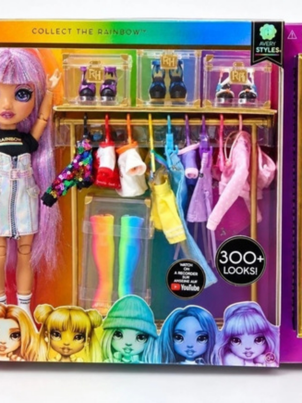 Rainbow High Fashion Studio Playset with Avery Styles Doll Fashion Studio Set